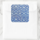 Wolkenpatroon Vierkante Sticker (Tas)