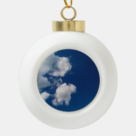 Wolkenpufjes Keramische Bal Ornament