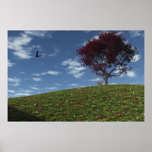 Wolkens Zeilen Bij Print (Voorkant)