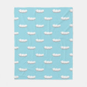 wolkenschapenvluchtdeken fleece deken (Voorkant)
