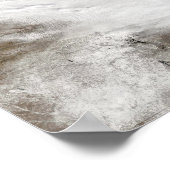 Wolkenstraten boven het meer van Superior en het m Poster (Hoek)