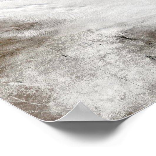 Wolkenstraten boven het meer van Superior en het m Poster (Hoek)