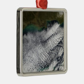 Wolkenstraten in de Golf van Mexico Metalen Ornament (Rechts)