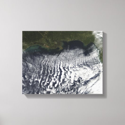 Wolkenstraten zijn zichtbaar canvas afdruk (Voorkant)