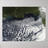 Wolkenstraten zijn zichtbaar poster (Voorkant)