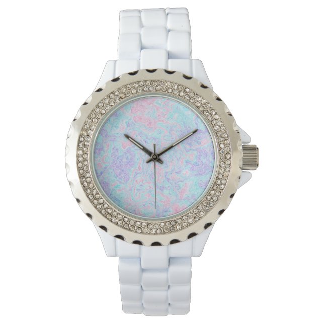 Wolkensuikerspiralen Horloge (Voorkant)