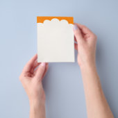 Wolkentoppen - Oranje Flyer (Hand)