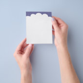 Wolkentoppen - Paarsgrijs Flyer (Hand)