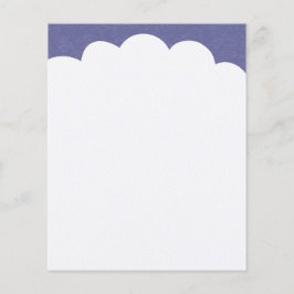 Wolkentoppen - Paarsgrijs Flyer