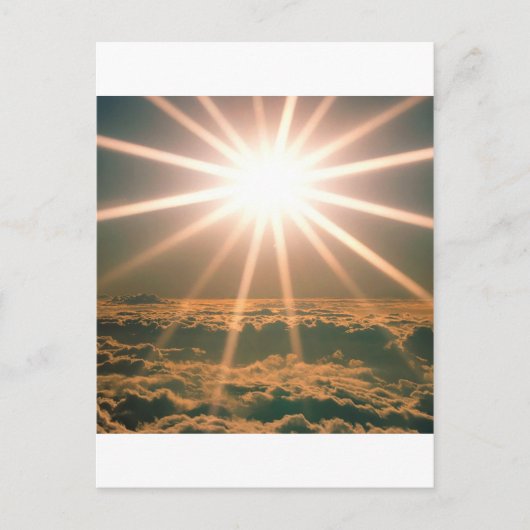 wolkenvaten van de hemel briefkaart (Voorkant)