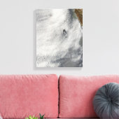 Wolkenvorken en glorie van Guadalupe Island Canvas Afdruk (Insitu (Woonkamer))