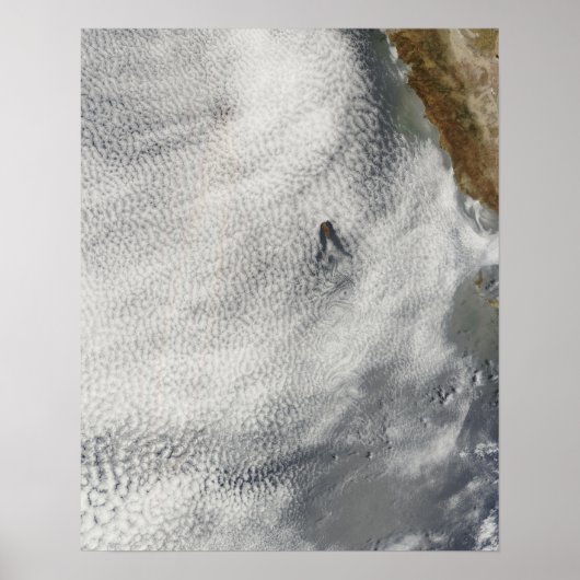 Wolkenvorken en glorie van Guadalupe Island Poster (Voorkant)