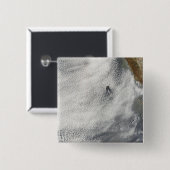Wolkenvorken en glorie van Guadalupe Island Vierkante Button 5,1 Cm (Voorkant /achterkant)