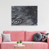 Wolkenvorken over de Kaapverdische eilanden Canvas Afdruk (Insitu (Woonkamer))