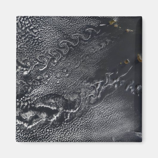 Wolkenvorken over de Kaapverdische eilanden Magneet (Voorkant)