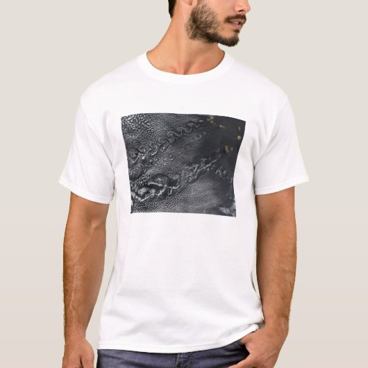 Wolkenvorken over de Kaapverdische eilanden T-shirt (Voorkant)