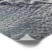 Wolkenvorken van Cheju Do, Zuid-Korea 2 Poster (Hoek)