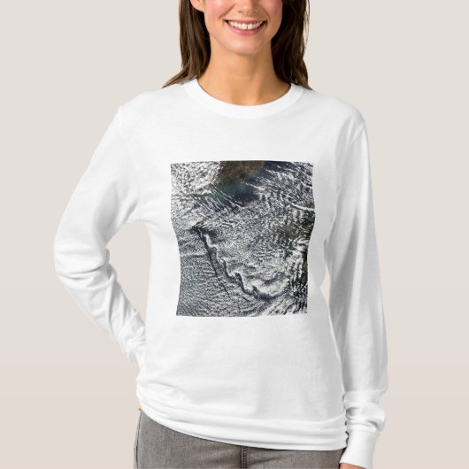 Wolkenvorken van Cheju Do, Zuid-Korea 2 T-shirt (Voorkant)