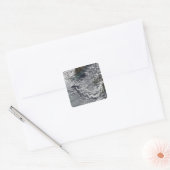 Wolkenvorken van Cheju Do, Zuid-Korea 2 Vierkante Sticker (Envelop)