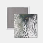 Wolkenvorken van Cheju Do, Zuid-Korea Magneet (Voorkant / Achterkant)