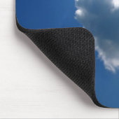 Wolkenvorm van een hart muismat (Hoek)