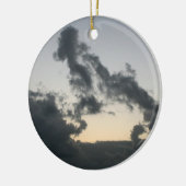 Wolkenvorming, hondenskelet? cartoon? keramisch ornament (Links)