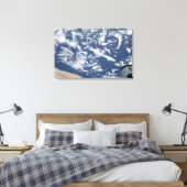 Wolkenvortex straten voor de kust canvas afdruk (Insitu (Slaapkamer))