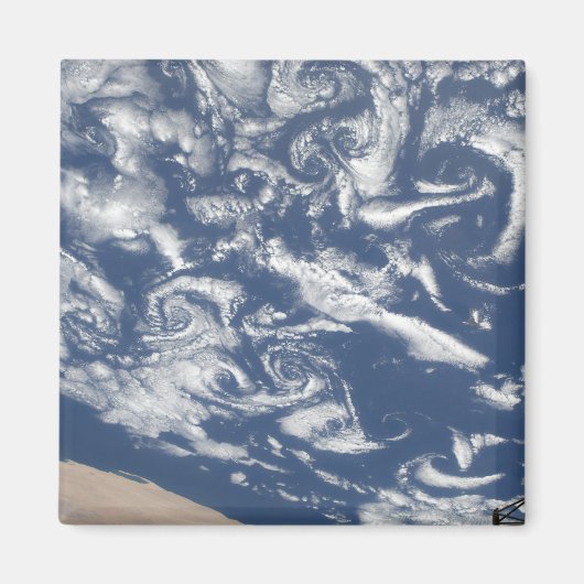 Wolkenvortex straten voor de kust magneet (Voorkant)