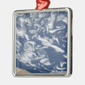 Wolkenvortex straten voor de kust metalen ornament (Links)