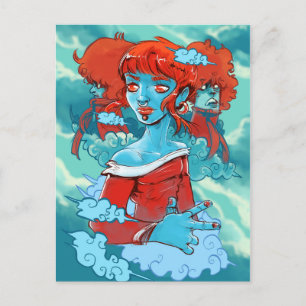 wolkenzombies briefkaart