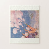 Wolkfeeën die wolken maken legpuzzel (Verticaal)