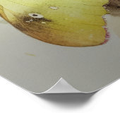 Wolkige Zwavelvlinder Kunstprint Poster (Hoek)