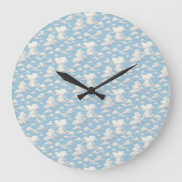 Wolkpatroon  grote klok