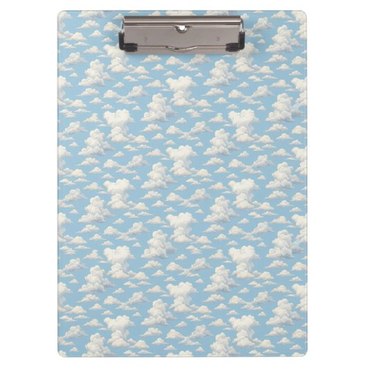 Wolkpatroon  klembord (Voorkant)