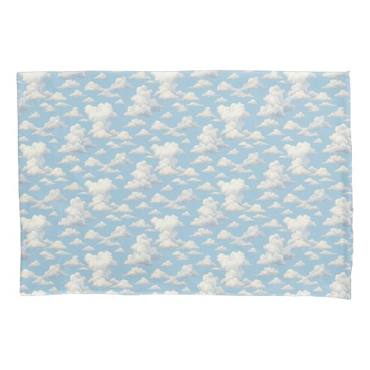 Wolkpatroon Kussensloop (Voorkant)