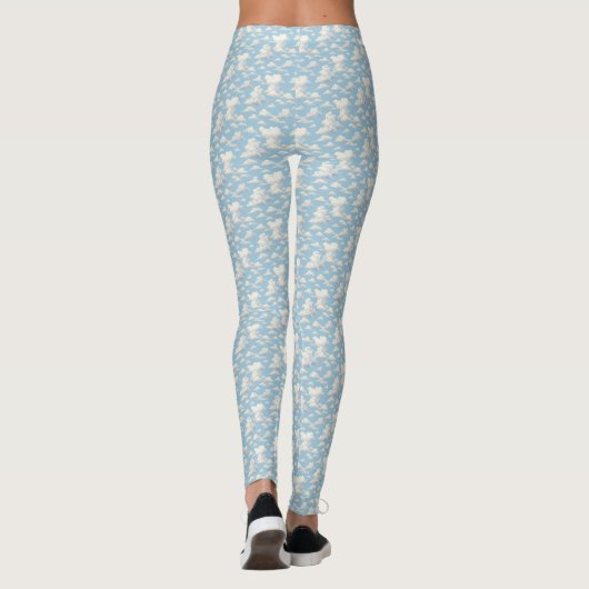 Wolkpatroon  leggings (Achterkant)
