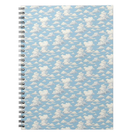Wolkpatroon  notitieboek (Voorkant)