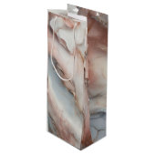 wolksteen wijn cadeautas (Voorkant Gekanteld)