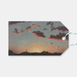 Wolkstudie (Wolken in de lucht) (door Knud Baade) Cadeaulabel