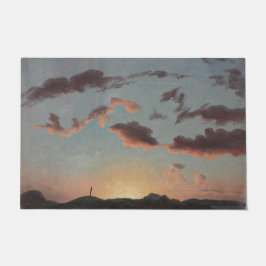 Wolkstudie (Wolken in de lucht) (door Knud Baade) Deurmat