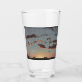 Wolkstudie (Wolken in de lucht) (door Knud Baade) Glas