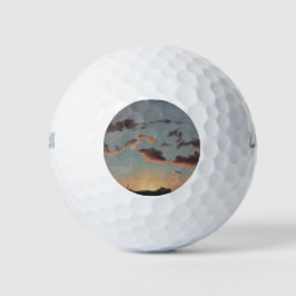 Wolkstudie (Wolken in de lucht) (door Knud Baade) Golfballen