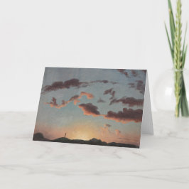 Wolkstudie (Wolken in de lucht) (door Knud Baade) Kaart