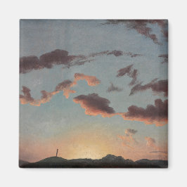 Wolkstudie (Wolken in de lucht) (door Knud Baade) Magneet