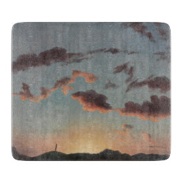 Wolkstudie (Wolken in de lucht) (door Knud Baade) Snijplank