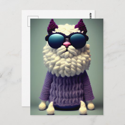 Woll - Hund # 1 Briefkaart (Voorkant / Achterkant)