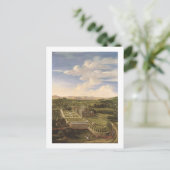 Wollaton Hall en Park, Nottingham, 1697 (olie op c Briefkaart (Staand voorkant)