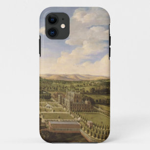 Wollaton Hall en Park, Nottingham, 1697 (olie op c Case-Mate iPhone Case