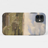 Wollaton Hall en Park, Nottingham, 1697 (olie op c Case-Mate iPhone Case (Achterkant (horizontaal))