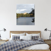 Wollaton Park Lake Uitzicht Canvas Afdruk (Insitu (Slaapkamer))